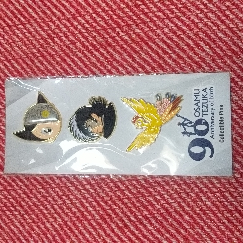 Astro Boy "Osamu Tezuka 90th Anniversary of Birth" Collectible Enamel Pins